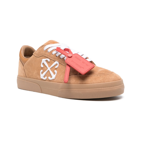 Off-White Camel Suede New Low Vulcanized
