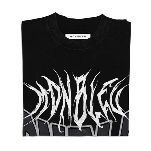 MonBleu Logos Tshirt Negro