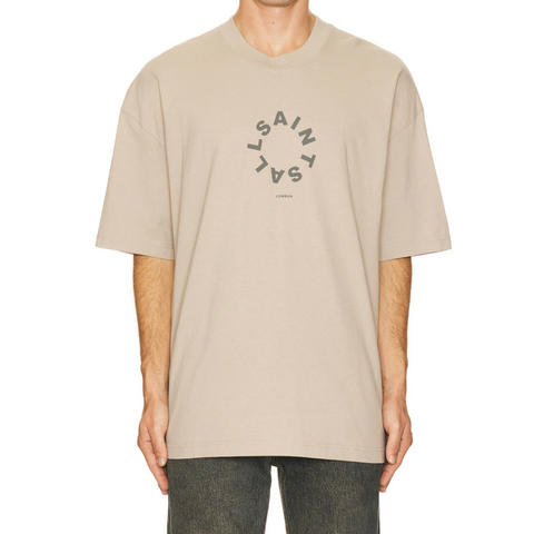 AllSaints Tierra SS Taupe