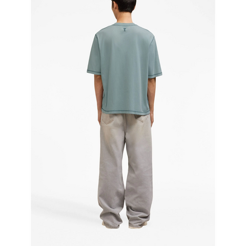 AMI Paris Logo Bordado Azul