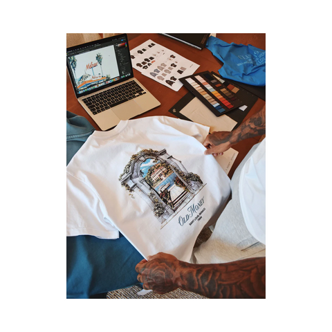 Club 1984 Old Money Tee White