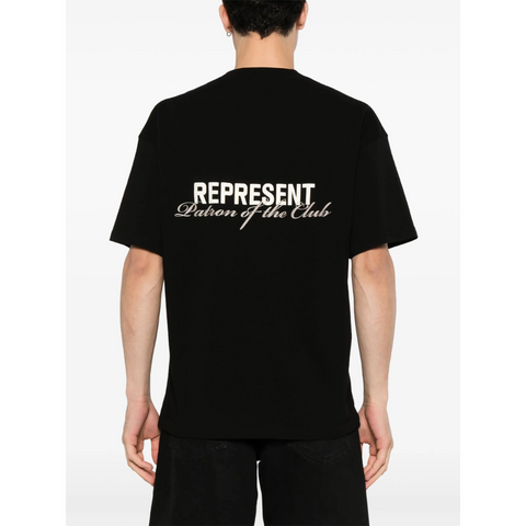 Represent Patron of The Club Black Tee