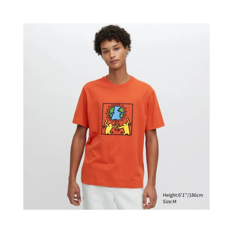 Uniqlo Keith Haring Playera Manga Corta