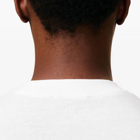 Ami Paris Tee Ami de Coeur White
