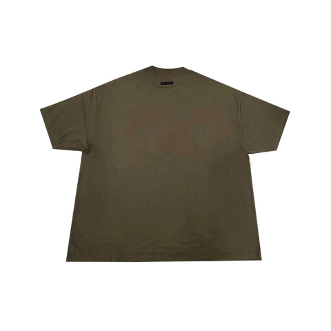 Fear of God Essentials Playera Manga Corta Verde Olivo