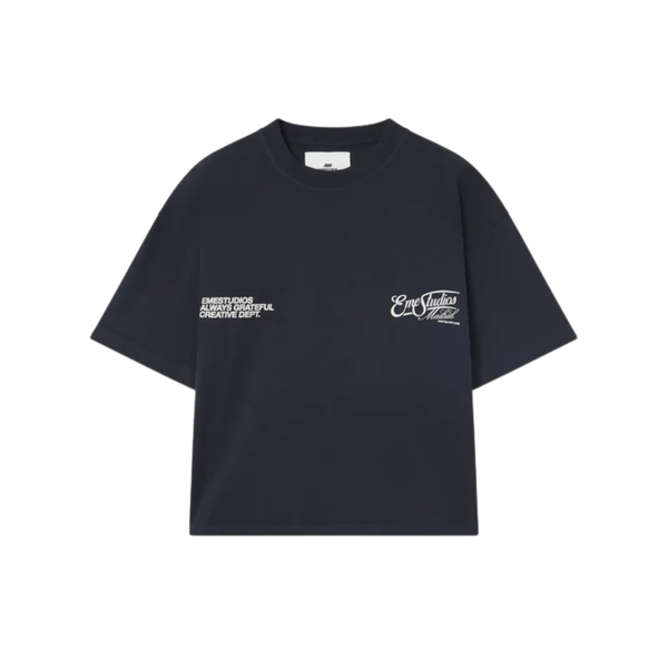 Eme Studios Tried & True Navy Tee - vista alterna