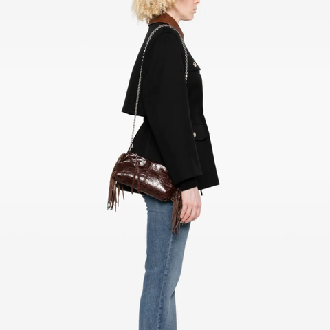 Maje Burgundy Bag