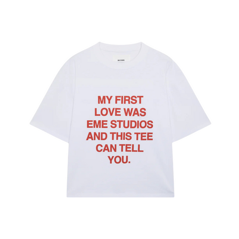 Eme Studios One Love Pearl Oversized Tee