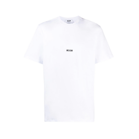 MSGM Small Logo White