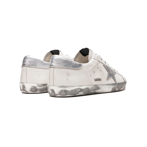 Golden Goose Super Star White Silver