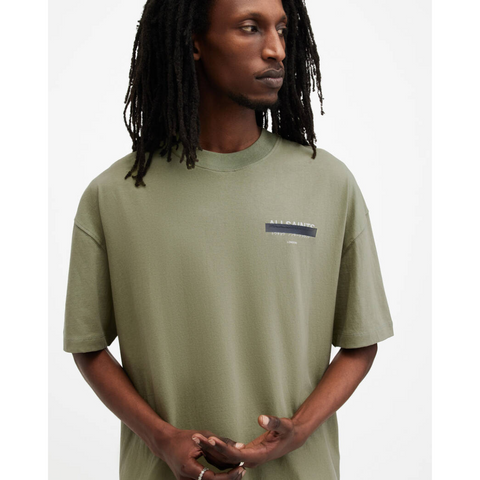 AllSaints Redact Oversized Green