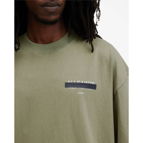 AllSaints Redact Oversized Green