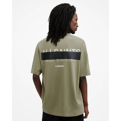 AllSaints Redact Oversized Green