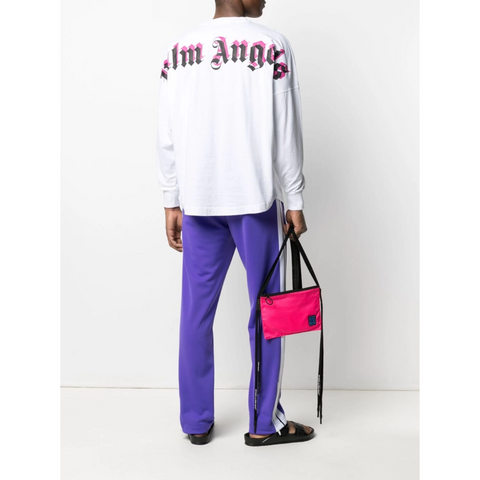 Palm Angels Long Sleeve T Shirt Pink