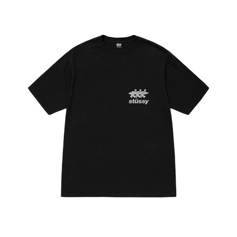 Stussy Surfwalk Tee Pigment Dyed Black