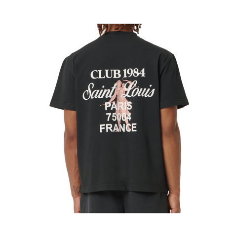 Club 1984 Patron 84 Tshirt - Washed Black