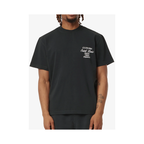 Club 1984 Patron 84 Tshirt - Washed Black