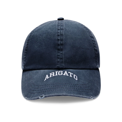 Axel Arigato Distressed Cotton Cap