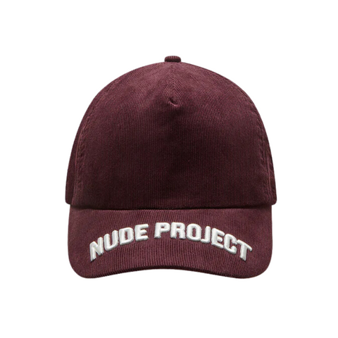 Nude Project Gorra Bordeaux