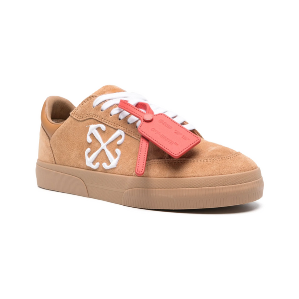 Off-White Camel Suede New Low Vulcanized - vista alterna