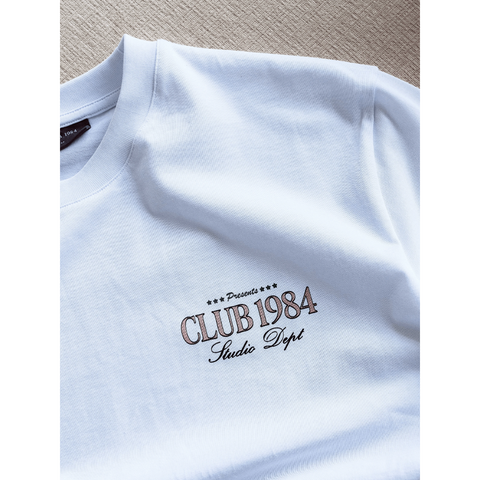 Club 1984 Palm Drive T-shirt - White