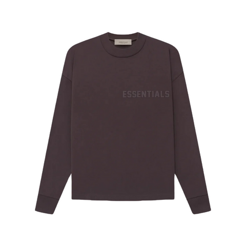 Fear of God Essentials Plum Long Sleeve Tee