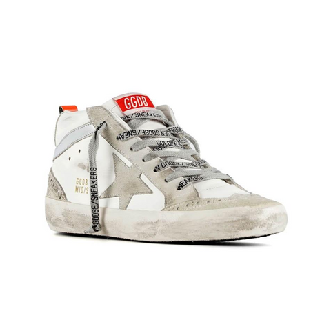 Golden Goose Mid Star Silver & Neon Colors