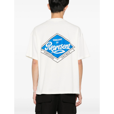 Represent Horizons White Tshirt