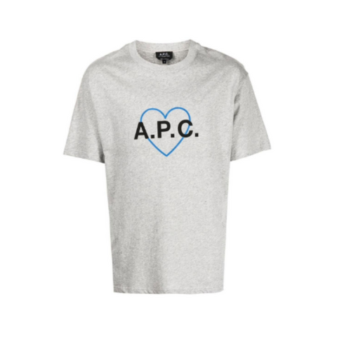 A.P.C Playera Corazón Azul