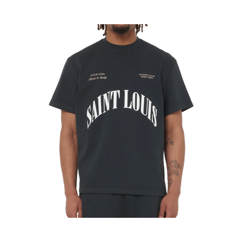 Club 1984 F&F Saint Louis T-shirt - Washed Black