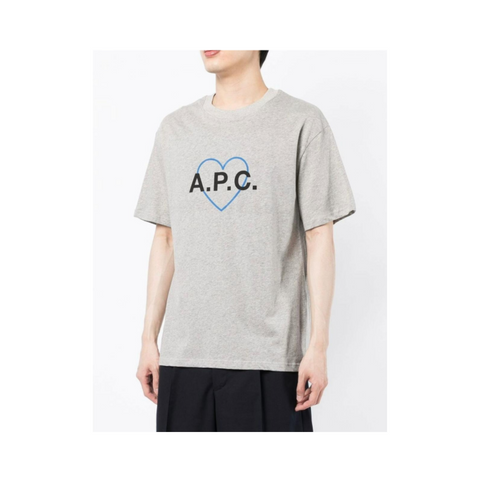 A.P.C Playera Corazón Azul