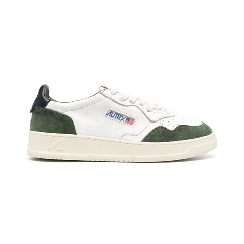 Autry Medalist Green Suede