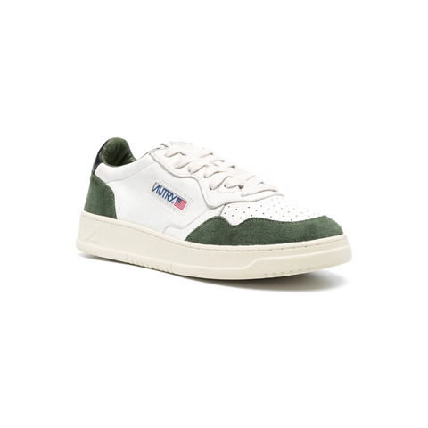 Autry Medalist Green Suede