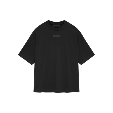 Fear of God Essentials Playera Manga Corta Negra