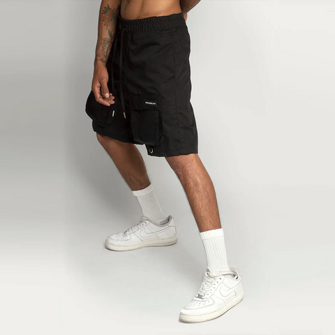 MonBleu Cargo Shorts Negro