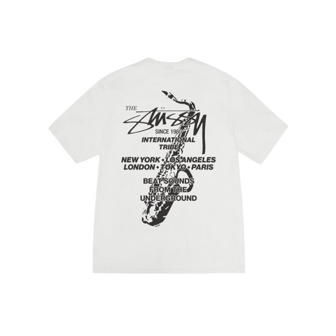 Stussy Beat Sounds White