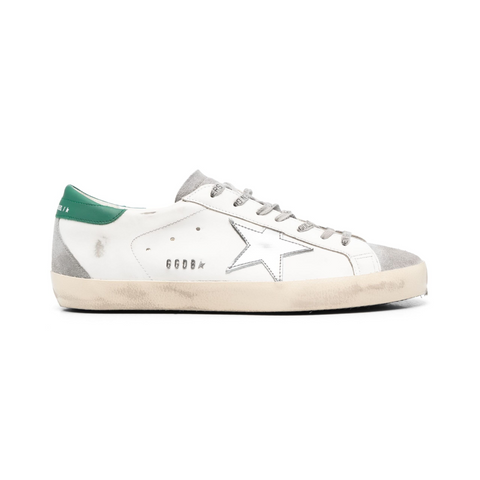 Golden Goose SuperStar Green & Silver