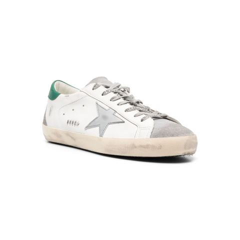 Golden Goose SuperStar Green & Silver