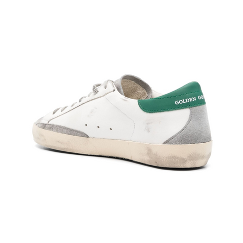 Golden Goose SuperStar Green & Silver