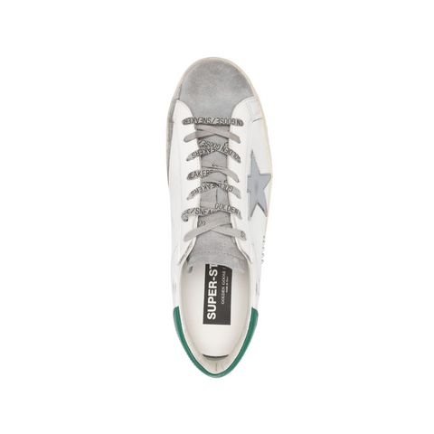 Golden Goose SuperStar Green & Silver