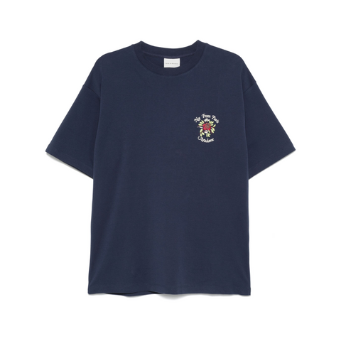 Drole de Monsieur Playera Navy Estampado Floral