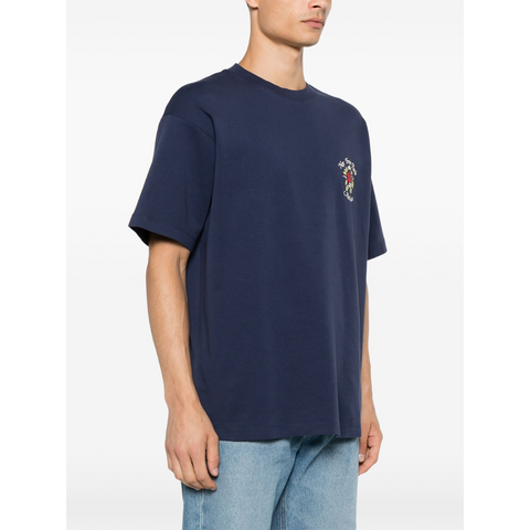 Drole de Monsieur Playera Navy Estampado Floral