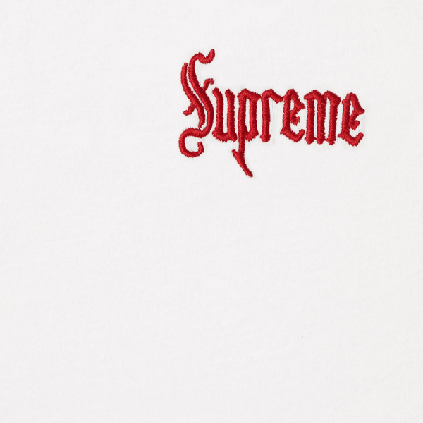 Supreme Logo Bordado Blanco - vista alterna