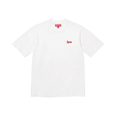 Supreme Logo Bordado Blanco