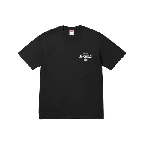 Supreme Tee Black New York