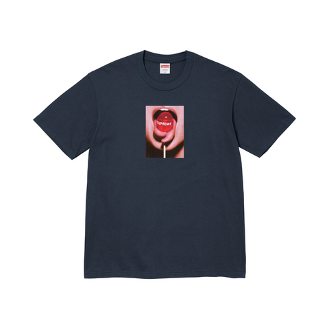 Supreme Lolipop Tee Navy