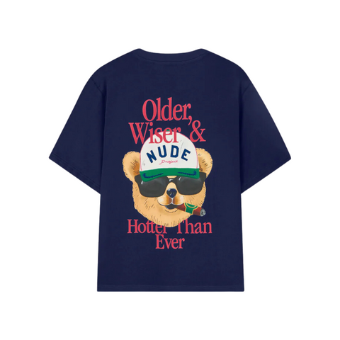 Nude Project Bear Tee Navy