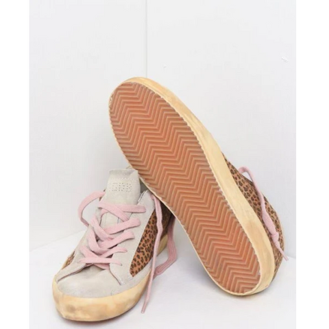 Golden Goose Superstar Animal Print w/ Pink