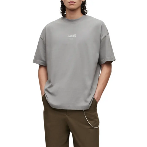 AllSaints Burman SS Crew Tin Grey