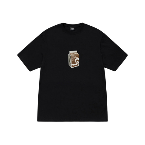 Stussy Milk Tee Black